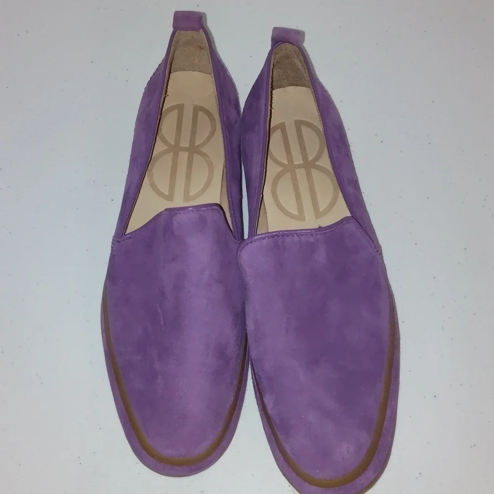 Bill Blass Sutton Slip-on in Lilac Size 7 Purple Flat Loafers